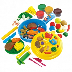 Набор для лепки Сковорода шеф-повара (Playgo, Play 8650)